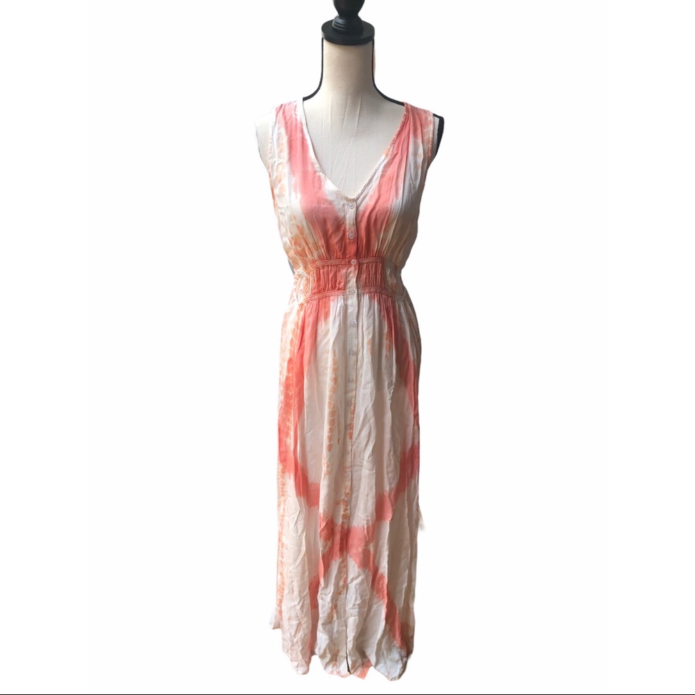 NWOT PRETTY Summer Dress | EN CREME Tie Dye Maxi Summer Dress
